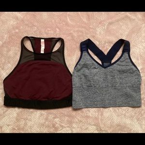 2 VS PINK Sports Bras M